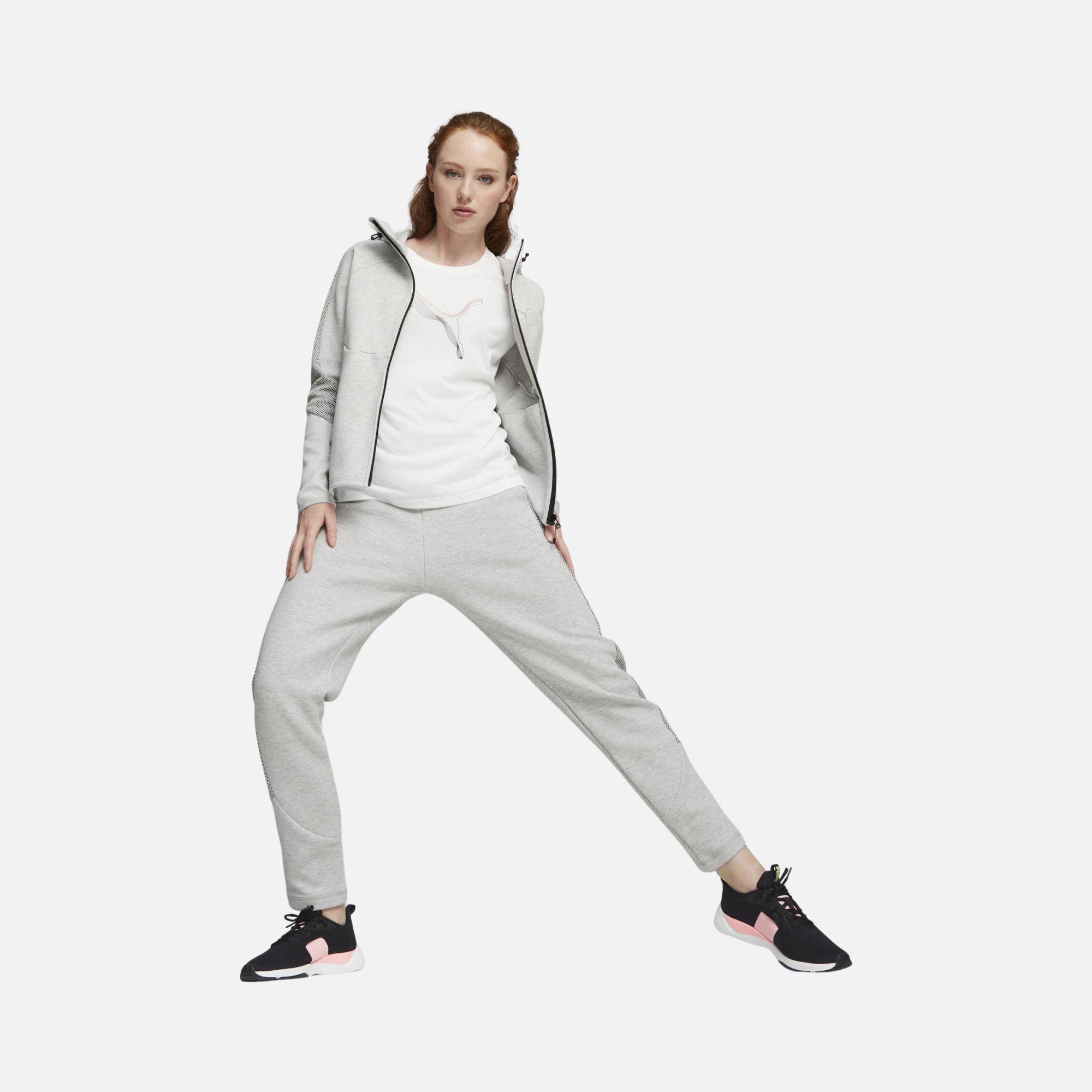 Puma Sportswear Evostripe Full-Zip DryCELL Hoodie Kadın Sweatshirt