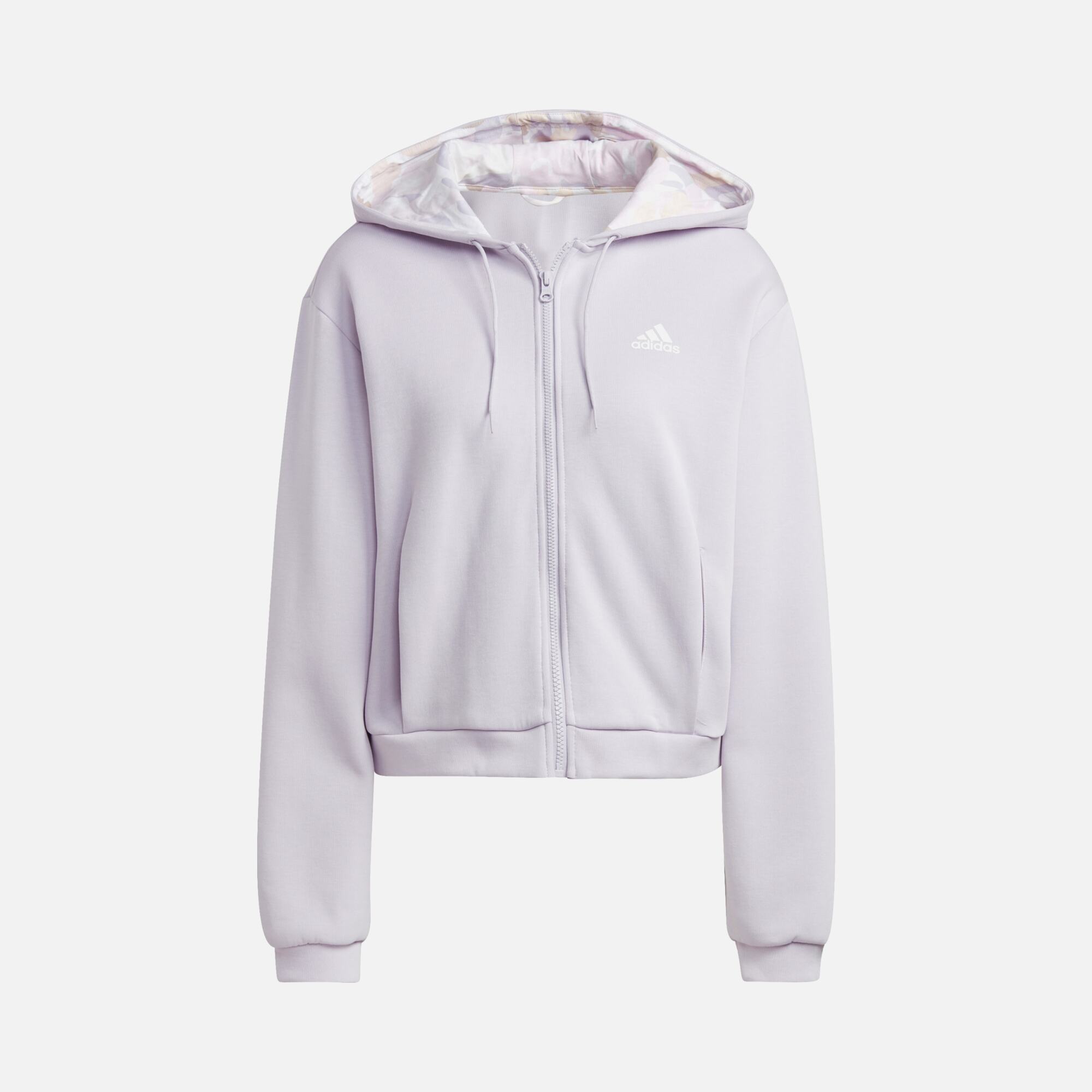 adidas Sportswear Graphic Regular-Fit Full-Zip Hoodie Kadın Sweatshirt