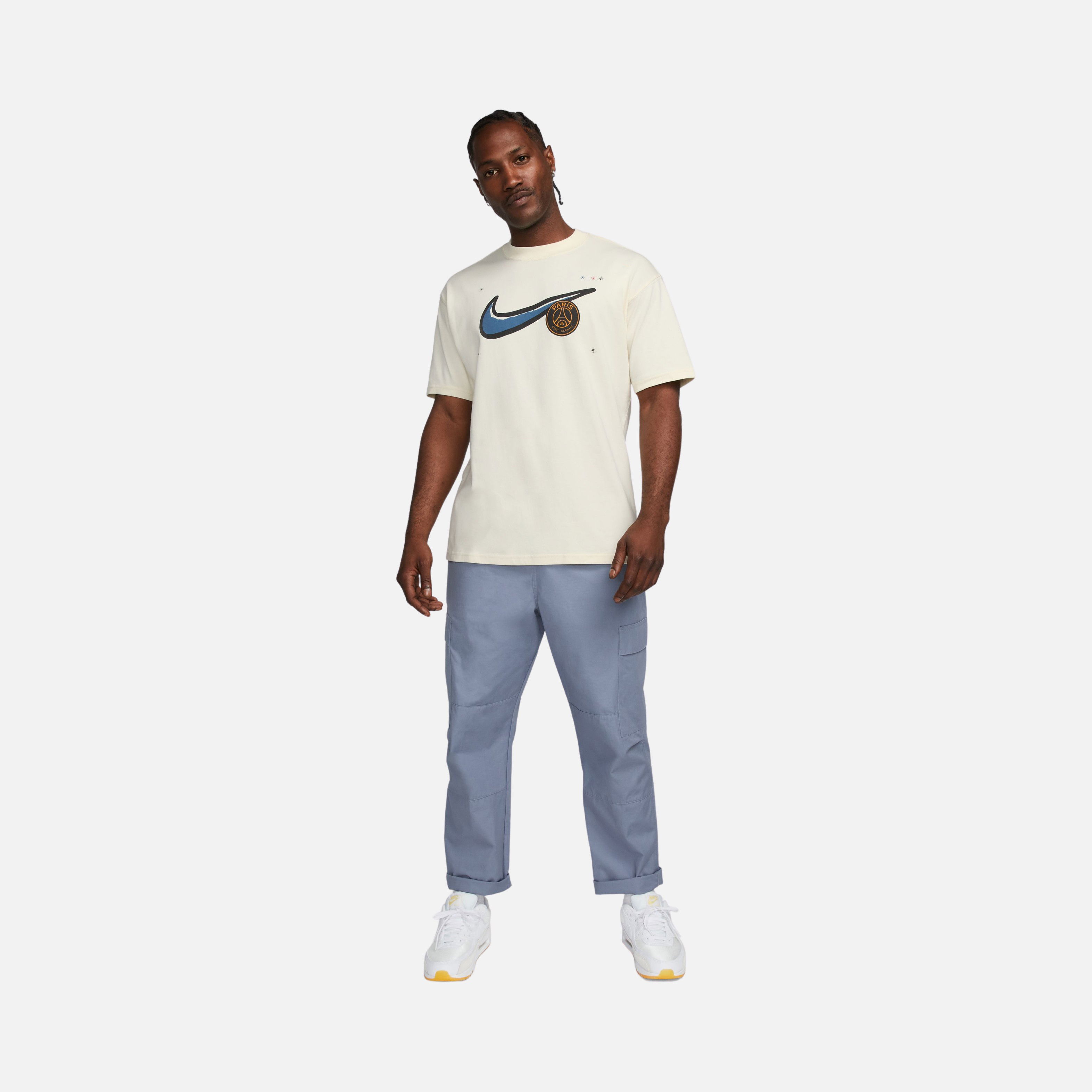 Nike Paris Saint-Germain Max90 Football Short-Sleeve Erkek Tişört