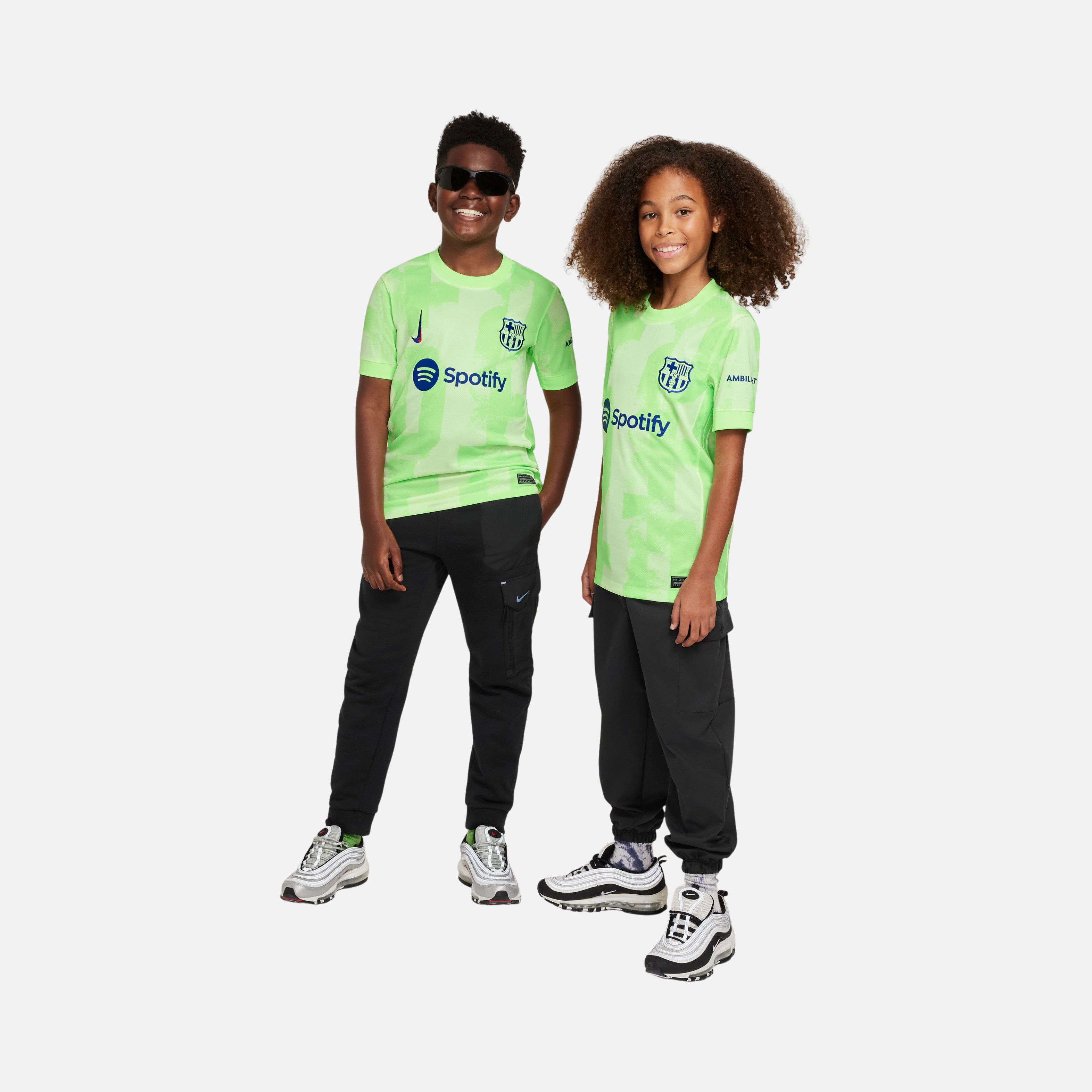 Nike FC Barcelona Dri-Fit 2024-2025 Stadium Üçüncü Takım Çocuk Forma