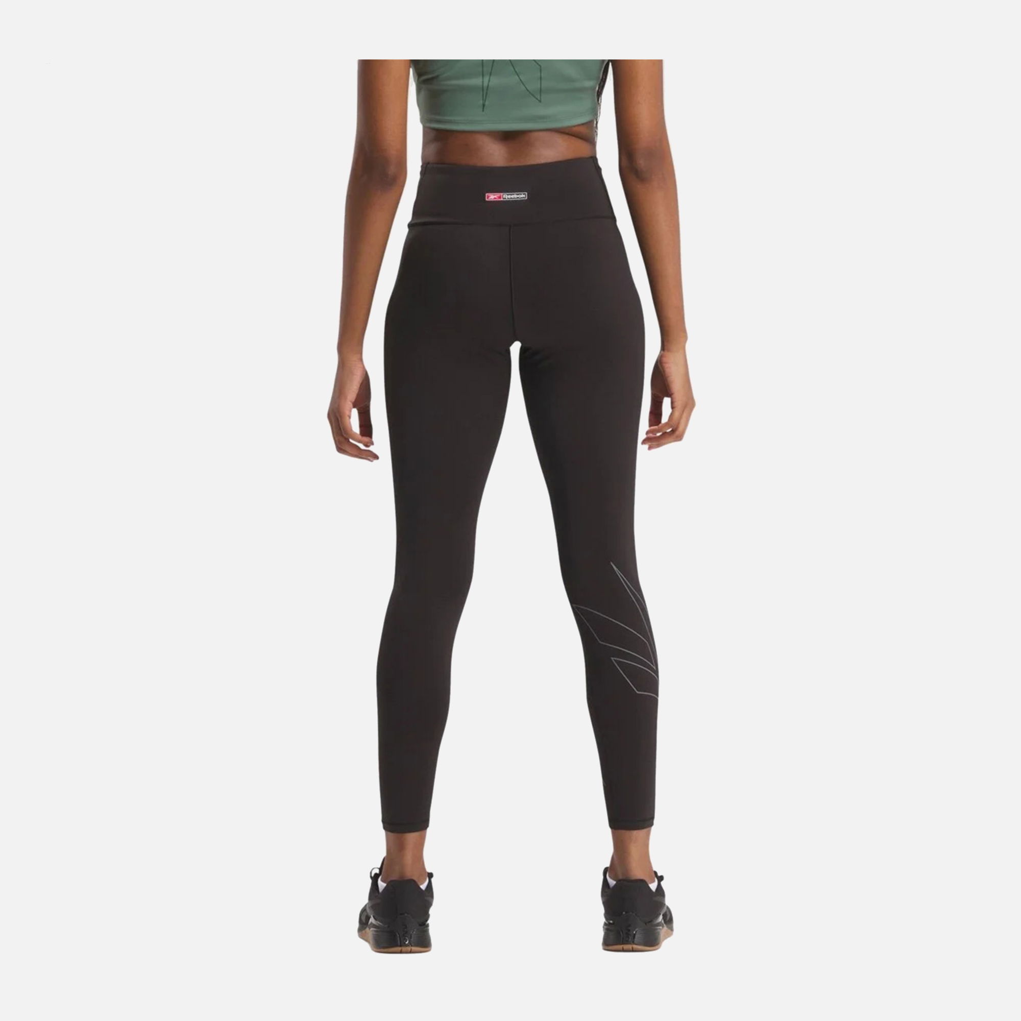 Reebok Sportswear Lux Bold Graphic Short-Sleeve Kadın Tayt