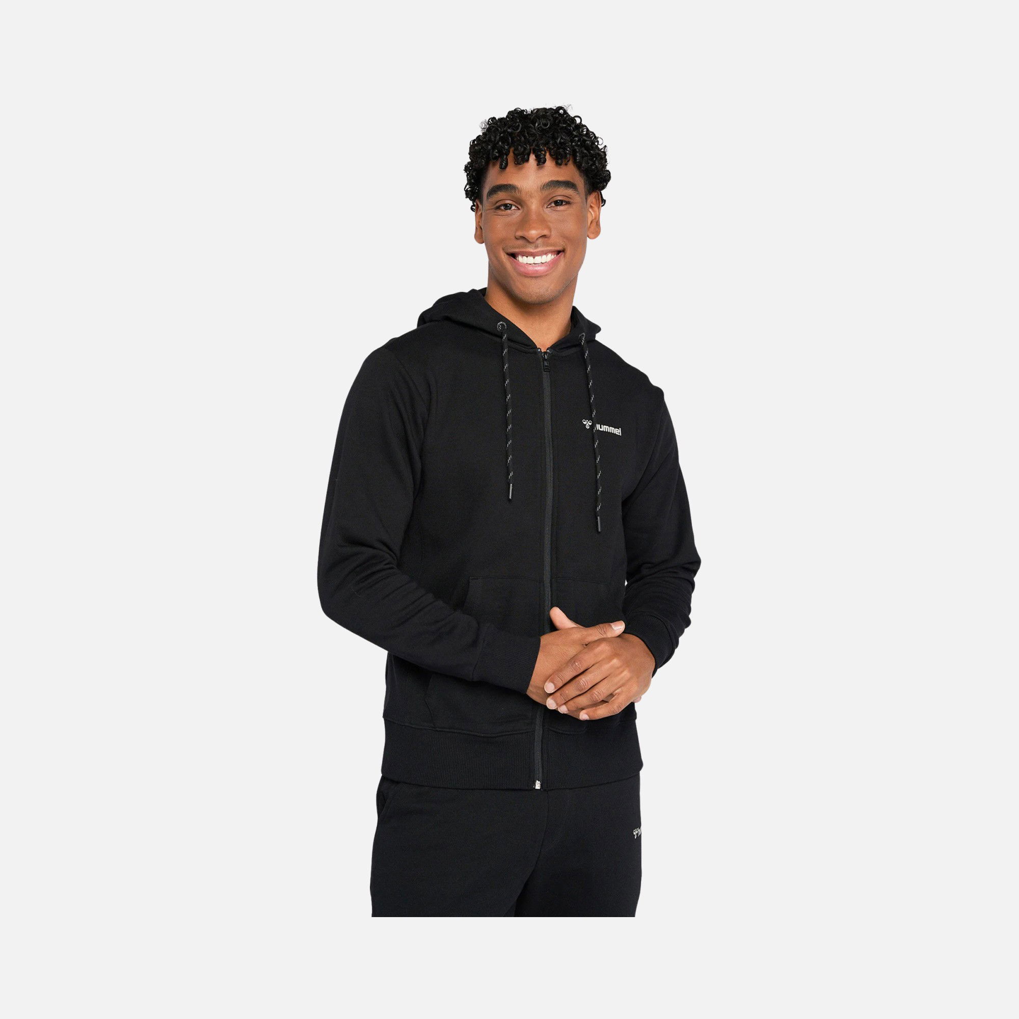 Hummel Sportswear Apon Full-Zip Hoodie Erkek Sweatshirt