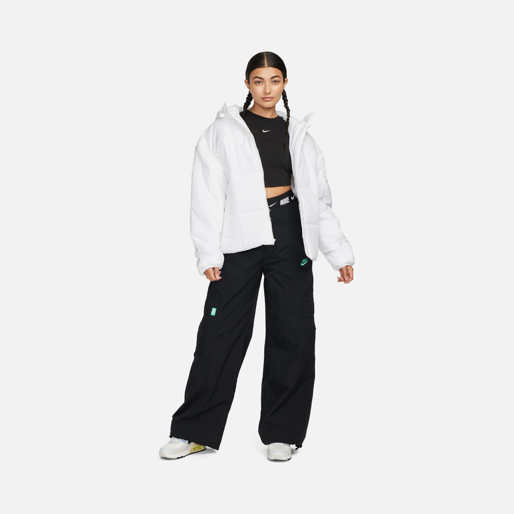 Nike Sportswear Therma-Fit Essentials Puffer Full-Zip Kadın Ceket