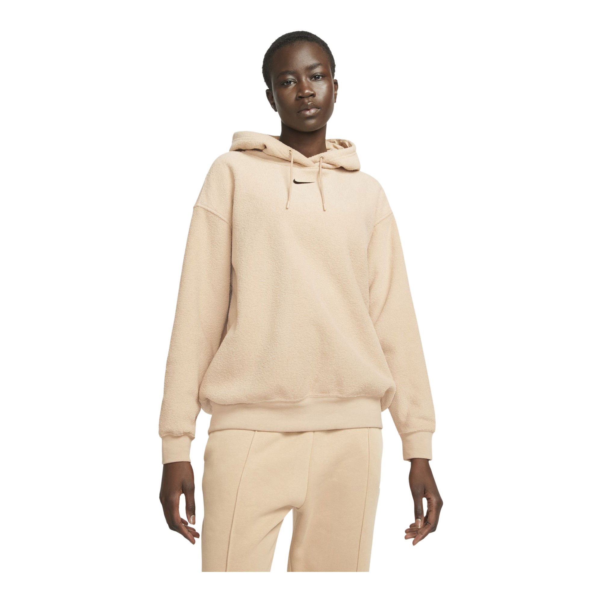 Nike Sportswear Essentials Plush Hoodie Kadın Sweatshirt