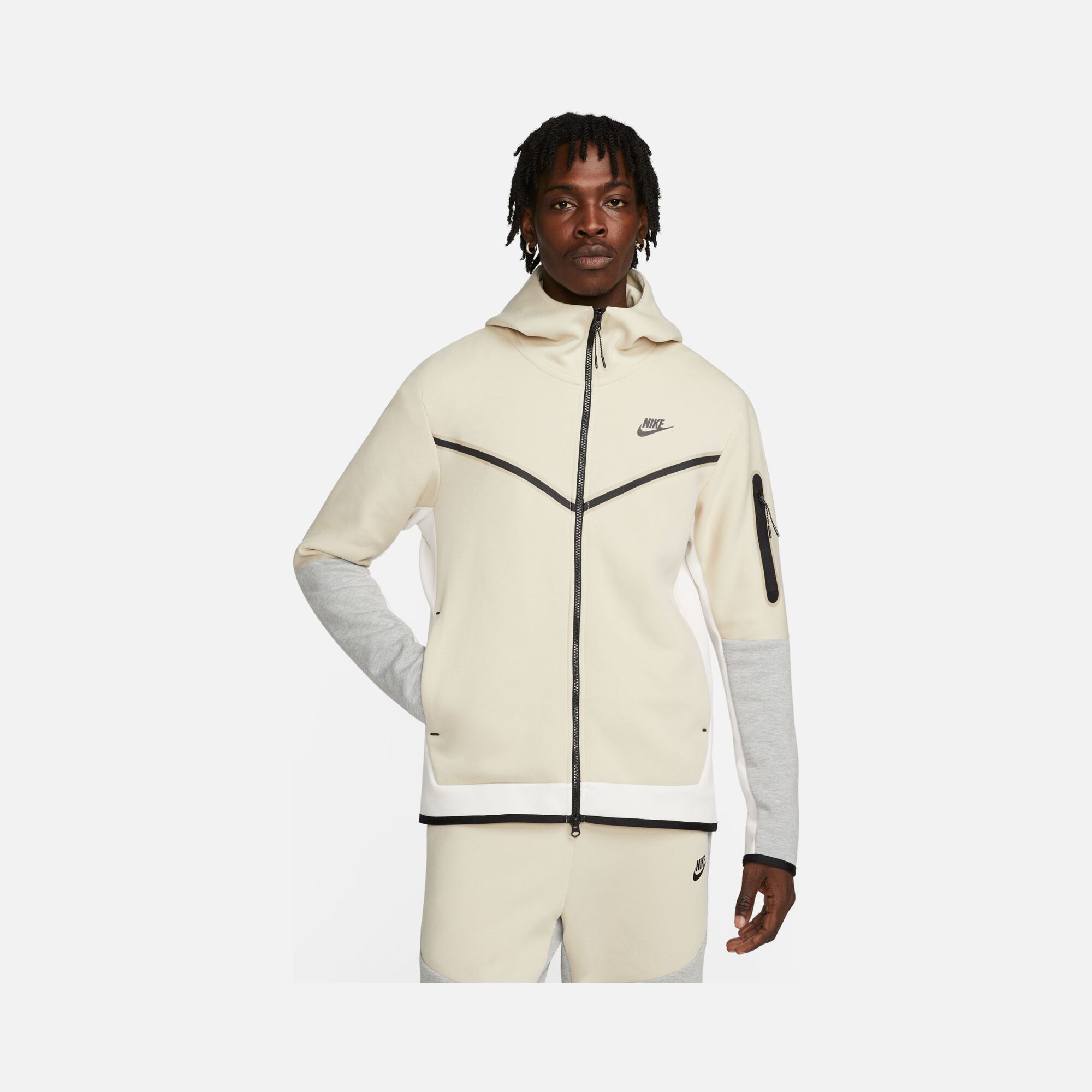 Nike Sportswear Tech Fleece Full-Zip Hoodie Erkek Sweatshirt