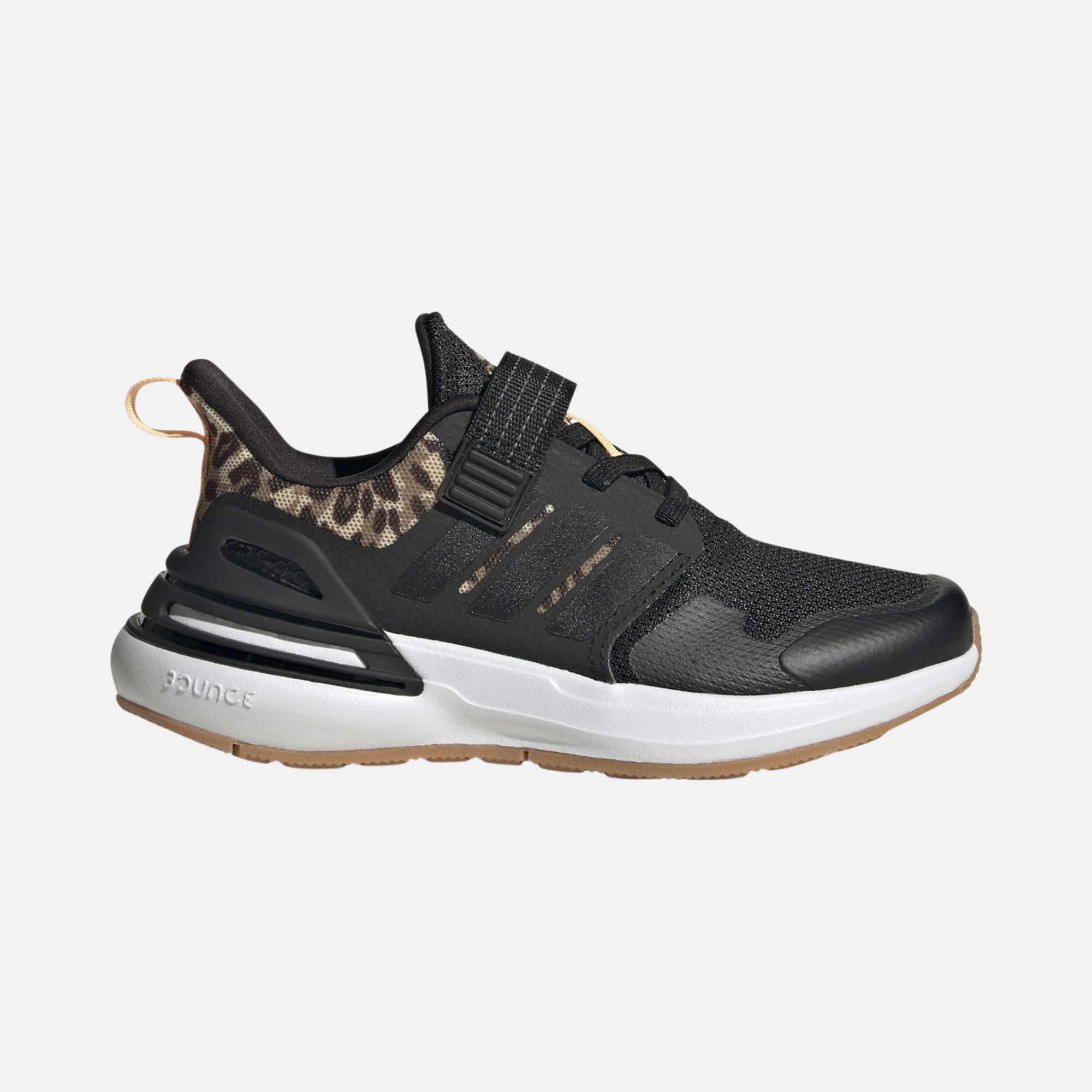 adidas Sportswear Rapidasport Bounce Elastic Lace Leopard (PS) Spor Ayakkabı
