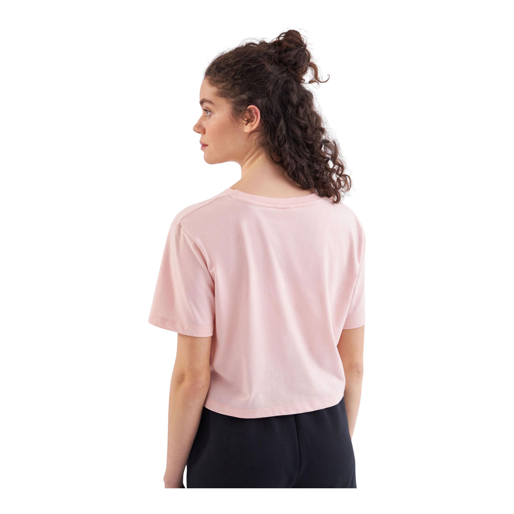 Kappa Authentic Ghigax Oversize Fit Cropped Short-Sleeve Kadın Tişört