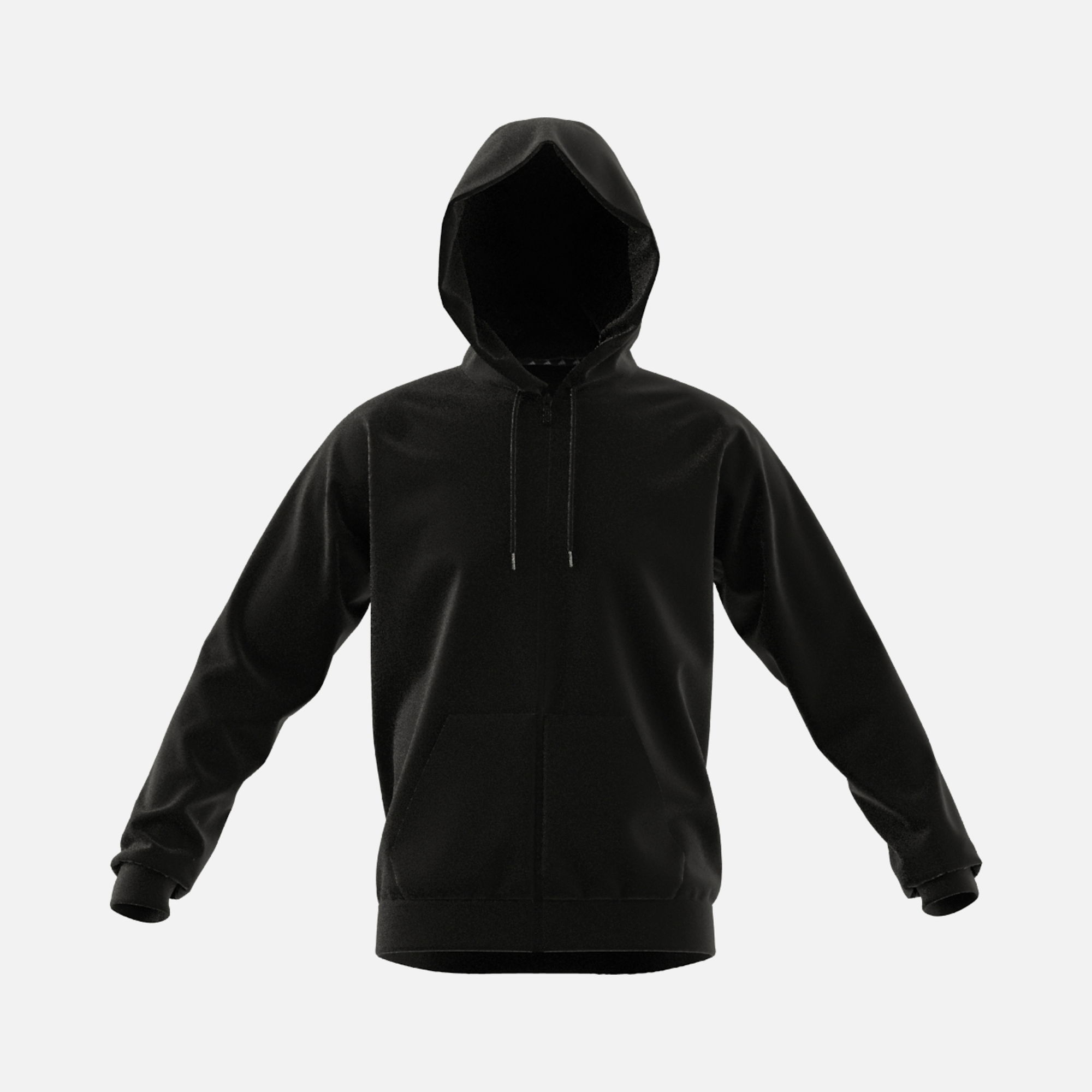 adidas Game and Go Small Logo Training Full-Zip Hoodie Sweatshirt