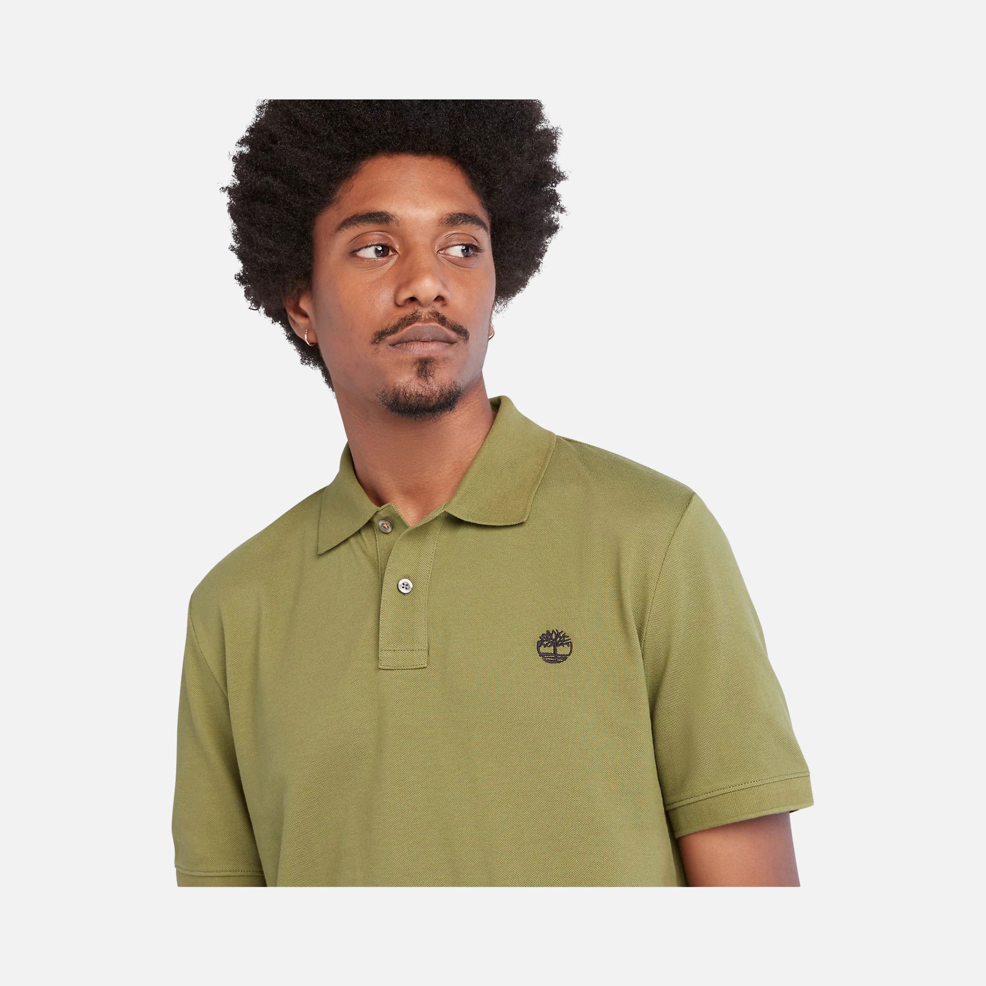 Timberland Sportswear Millers River Pique Short-Sleeve Polo Erkek Tişört