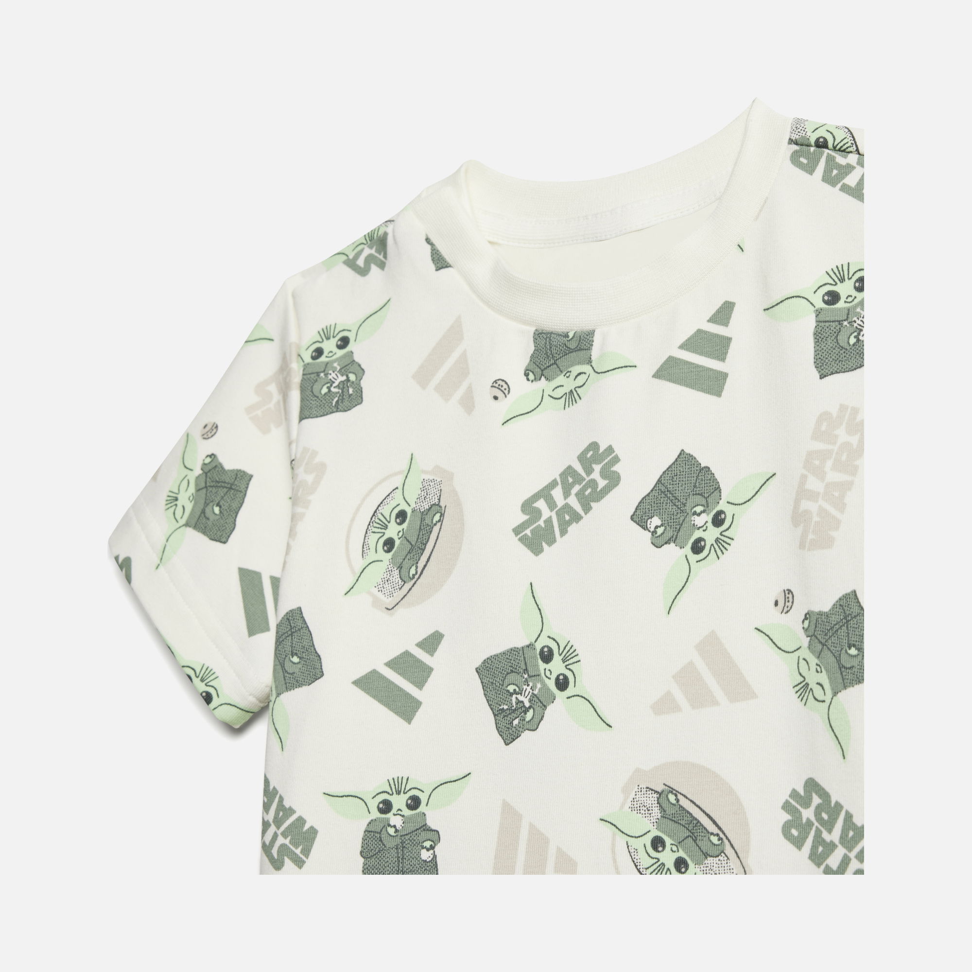 adidas x Star Wars The Mandalorian Graphics Short-Sleeve Tişört&Şort Bebek Takım