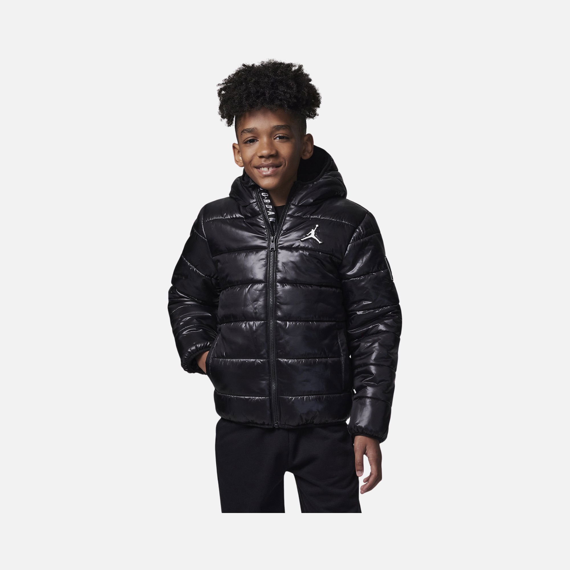 Nike Jordan Blocked MW Down Full-Zip Hoodie Çocuk Mont