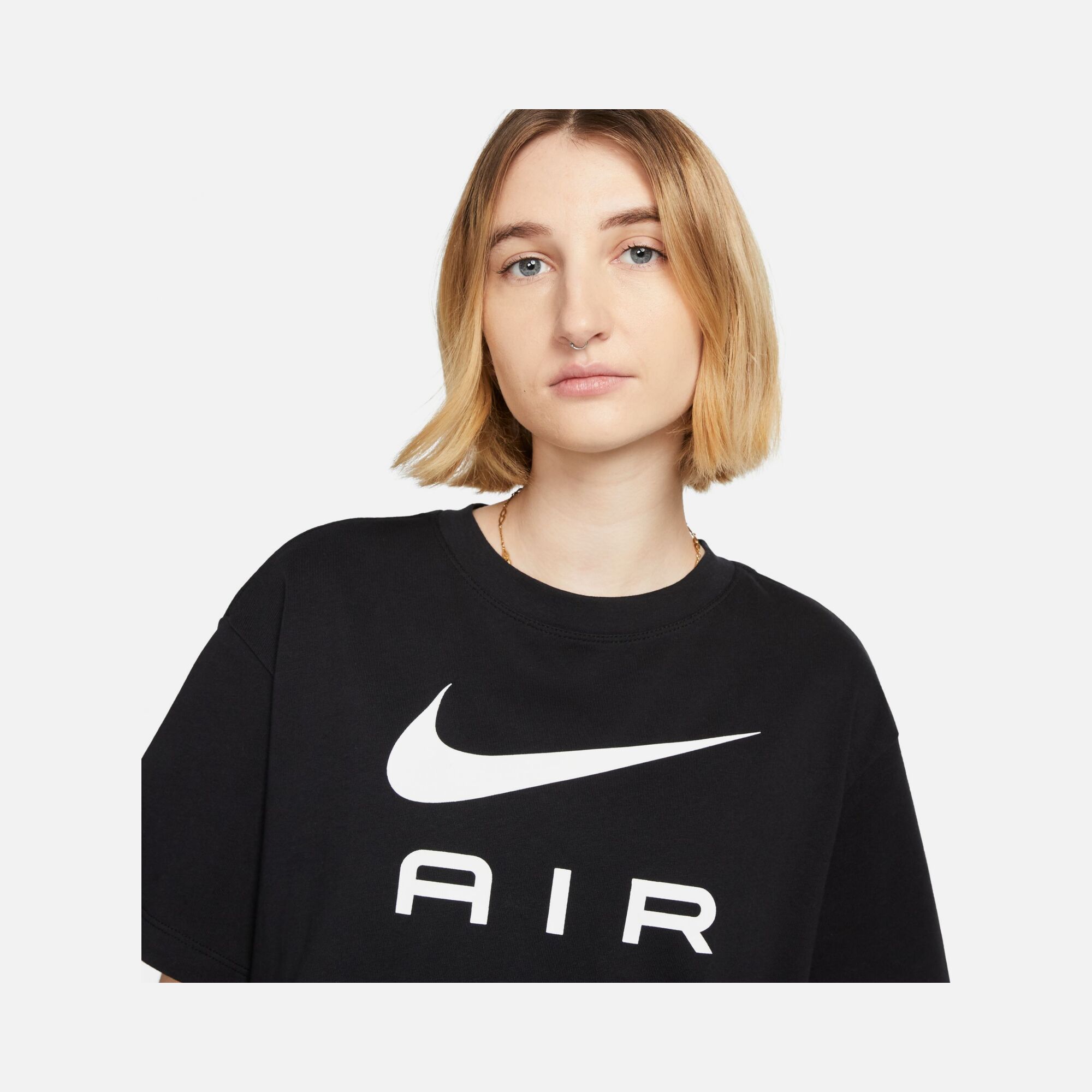 Nike Sportswear Air Graphic Boyfriend Short-Sleeve Kadın Tişört