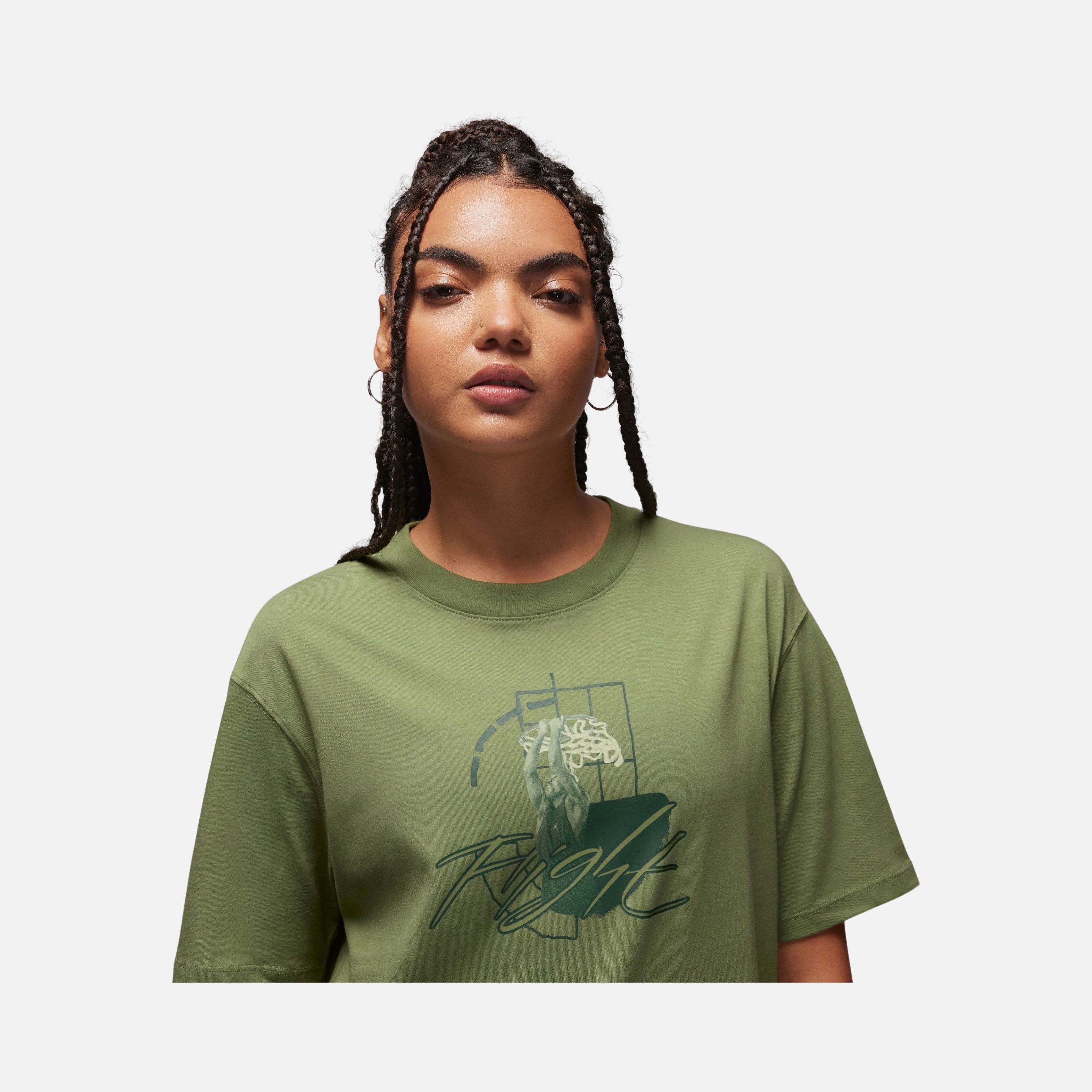 Nike Jordan Graphic Short-Sleeve Kadın Tişört