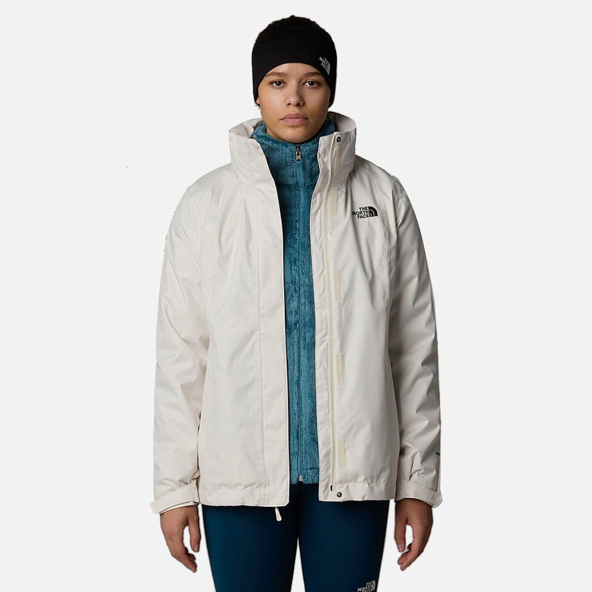 North Face Evolve II Triclimate DryVent™ 3-in-1 Full-Zip Hoodie Kadın Mont