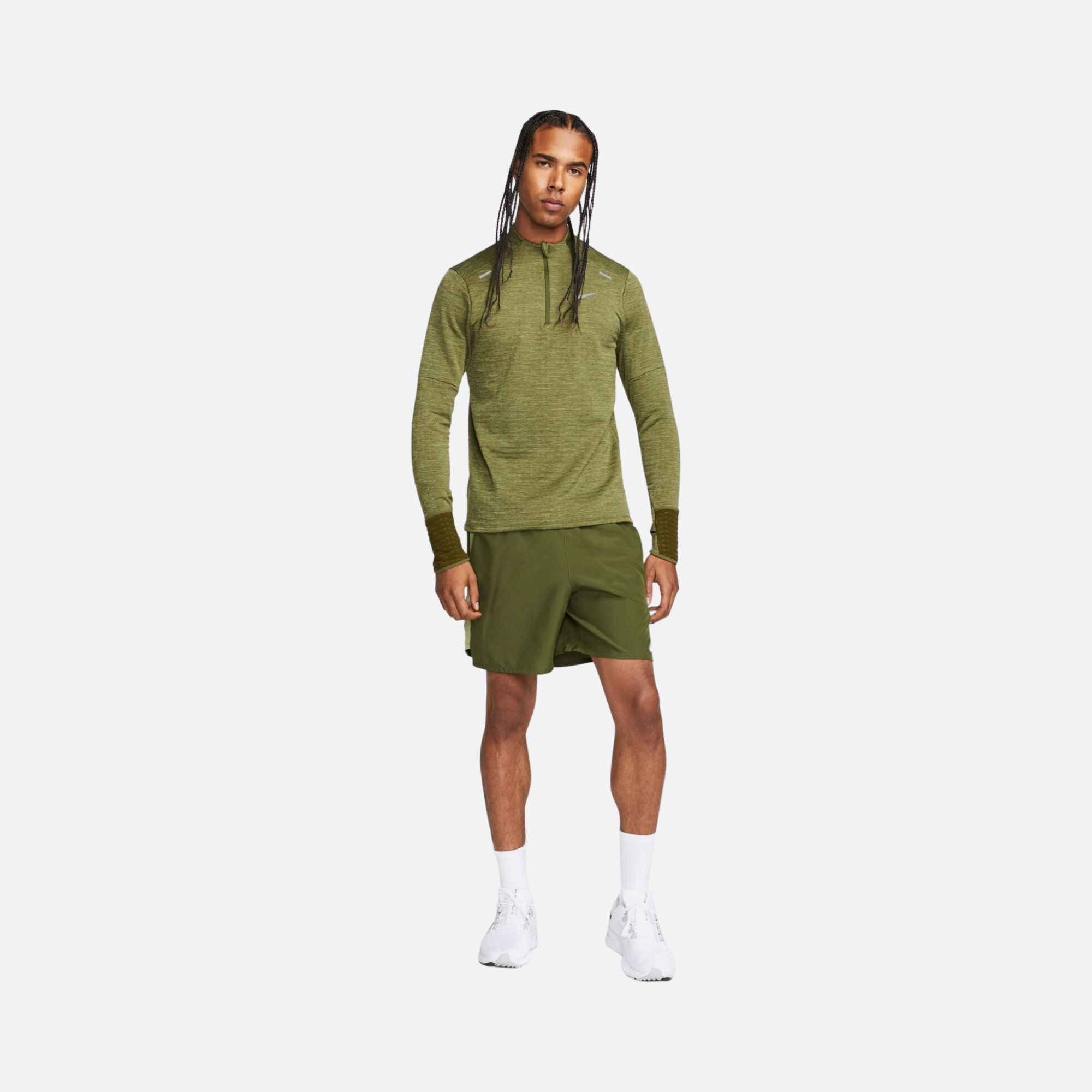 Nike Therma-Fit Repel 1/2-Zip Running Long-Sleeve Erkek Tişört