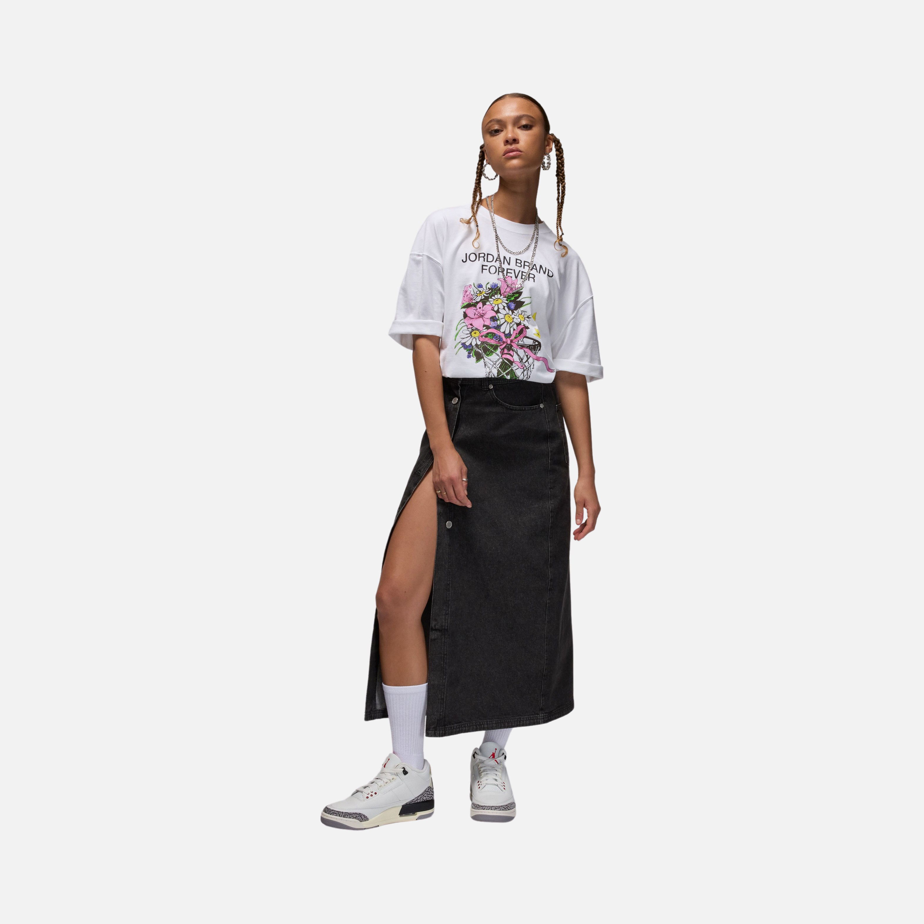 Nike Jordan Oversized Graphic FW24 Short-Sleeve Kadın Tişört