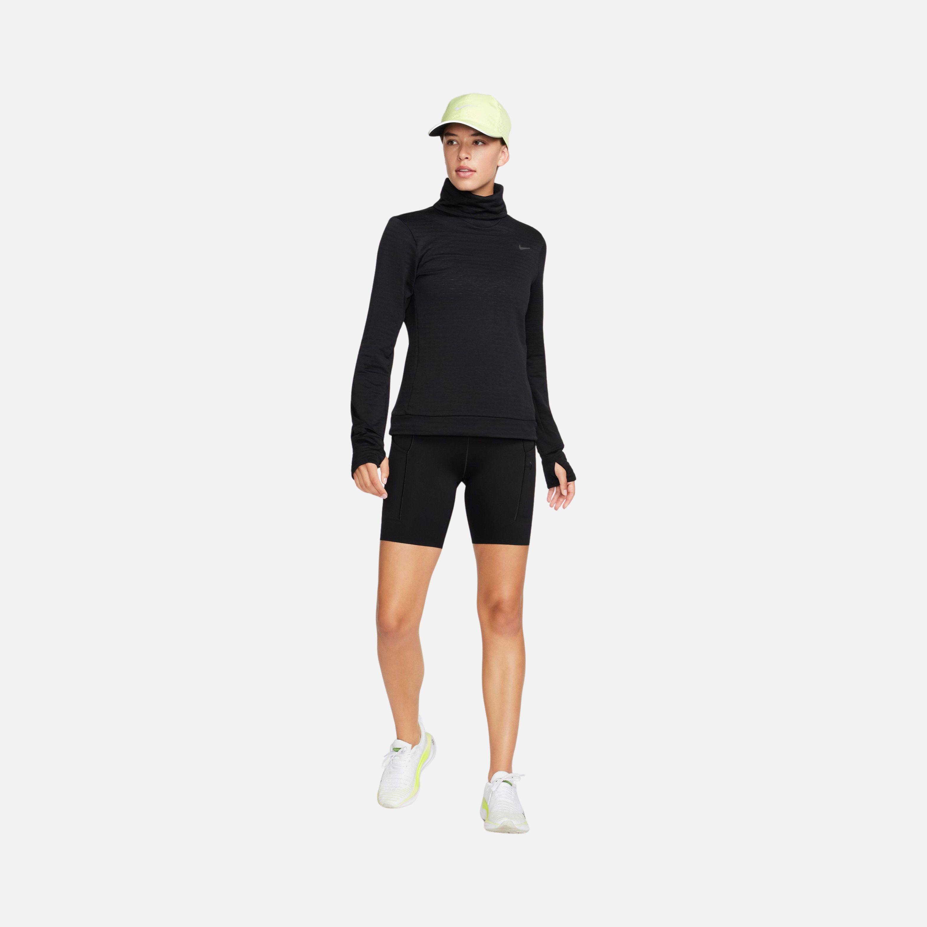 Nike Therma-Fit Swift Element Turtleneck Long-Sleeve Running Kadın Tişört