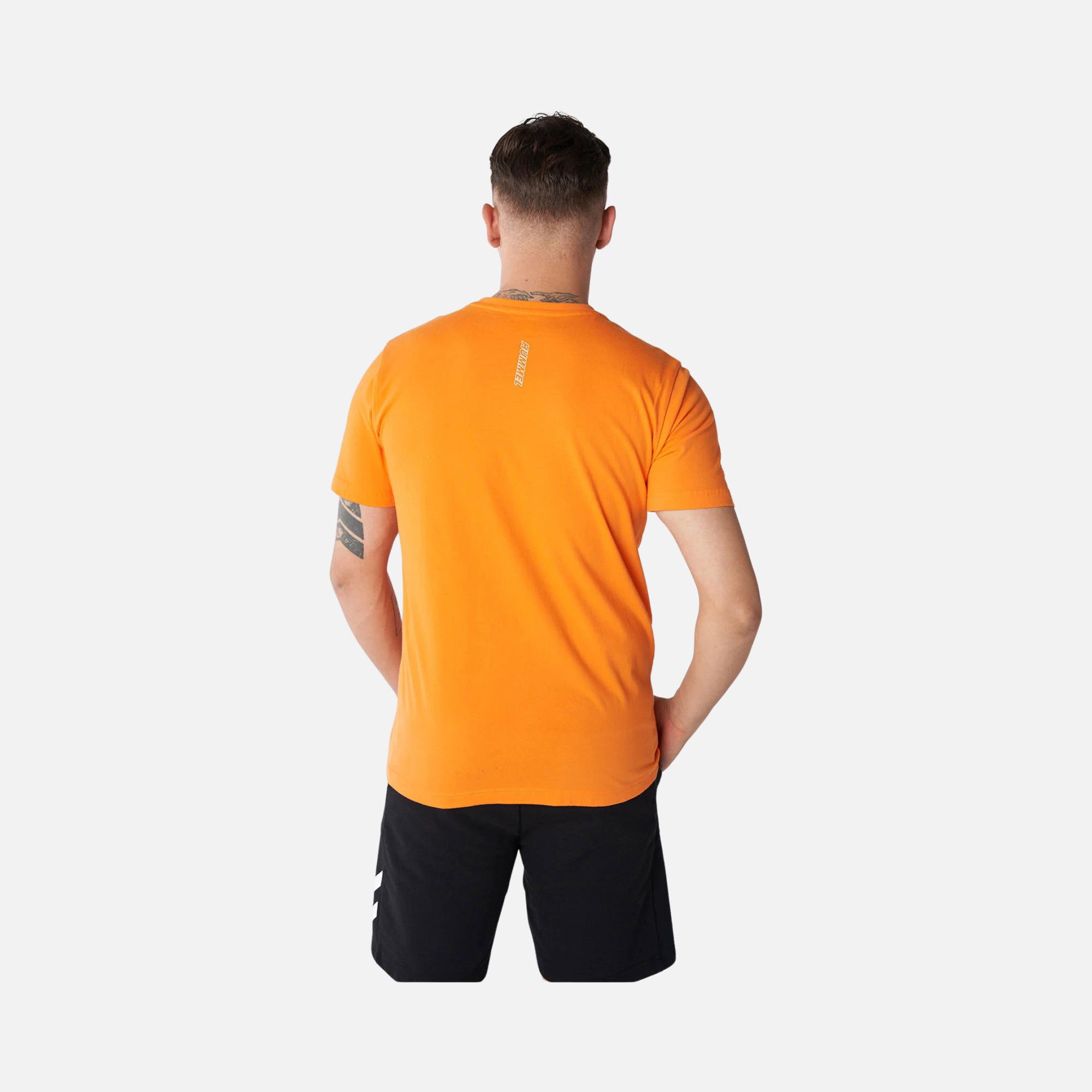 Hummel Sportswear T-TE Beat Logo Short-Sleeve Erkek Tişört