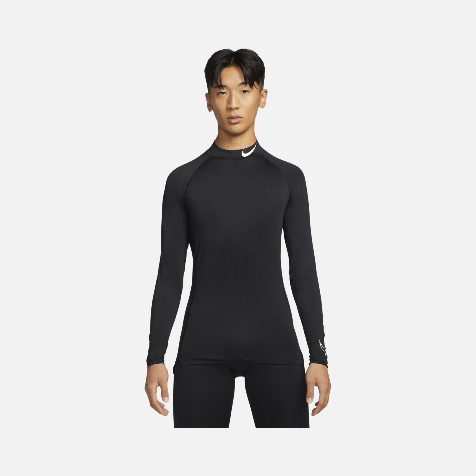 Nike Pro Dri-Fit Tight-Fit Long-Sleeve Erkek Tişört