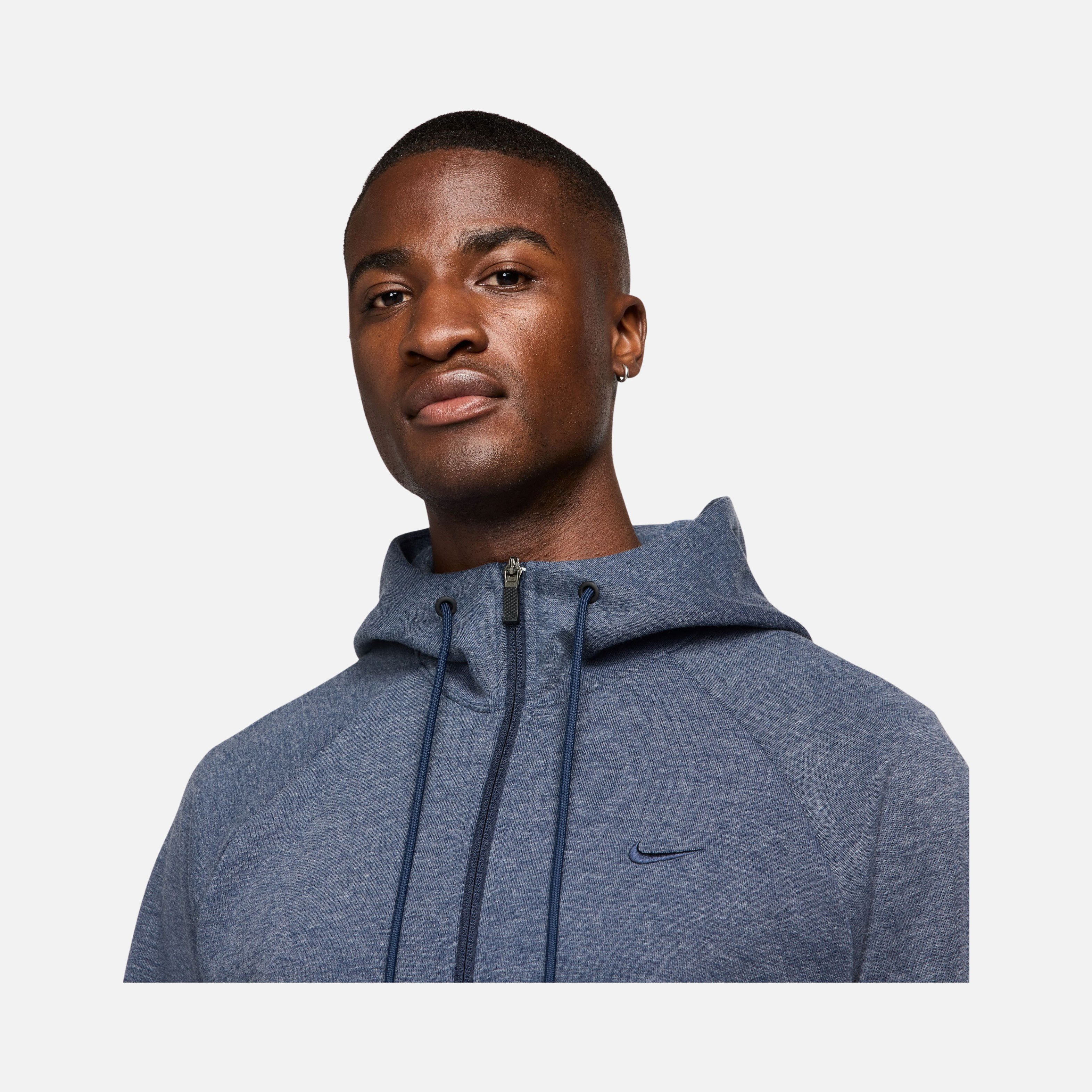 Nike Primary Dri-Fit UV Versatile Full-Zip Hoodie Erkek Sweatshirt