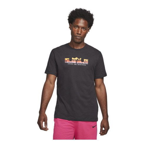 Nike Dri-Fit LeBron Logo Short Sleeve Erkek Tişört