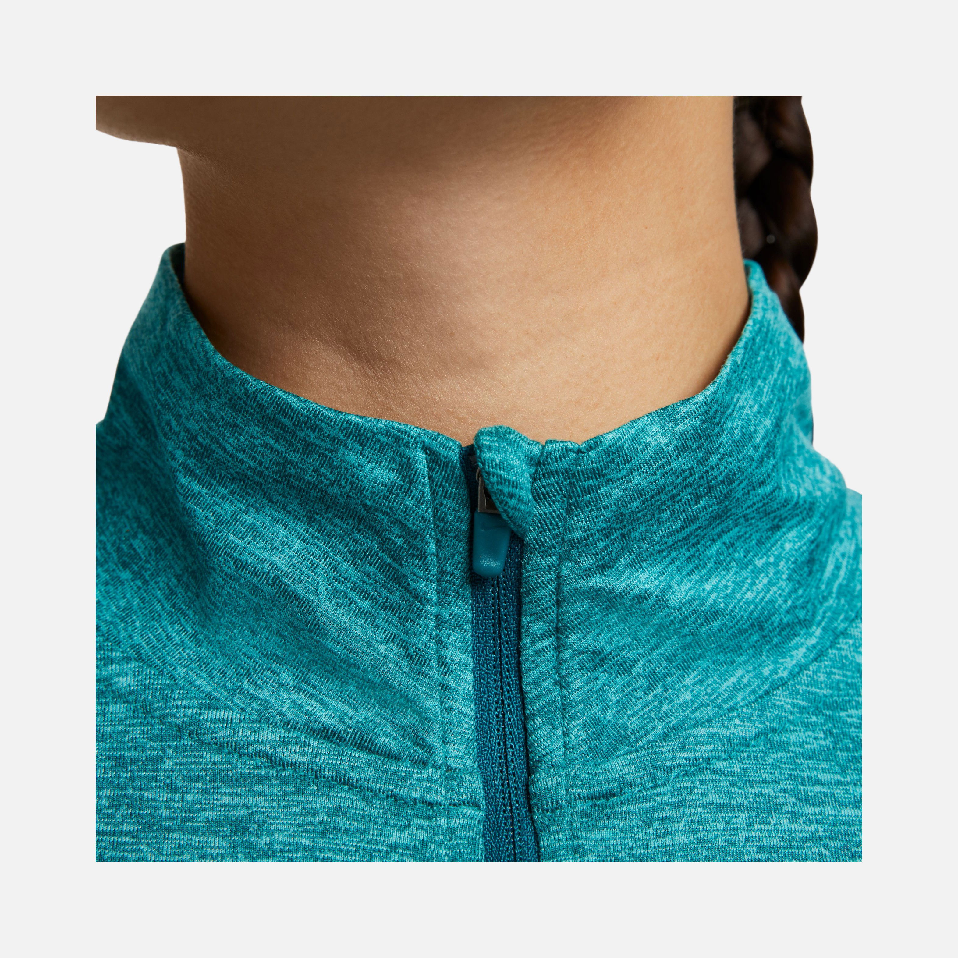 Nike Dri-Fit Swift Element UV 1/4-Zip Running Long-Sleeve Kadın Tişört