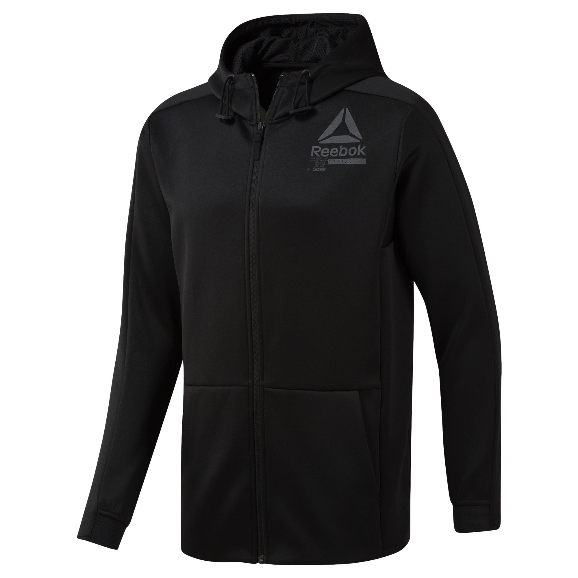 Reebok Training Spacer Full-Zip Hoodie Kapüşonlu Erkek Ceket