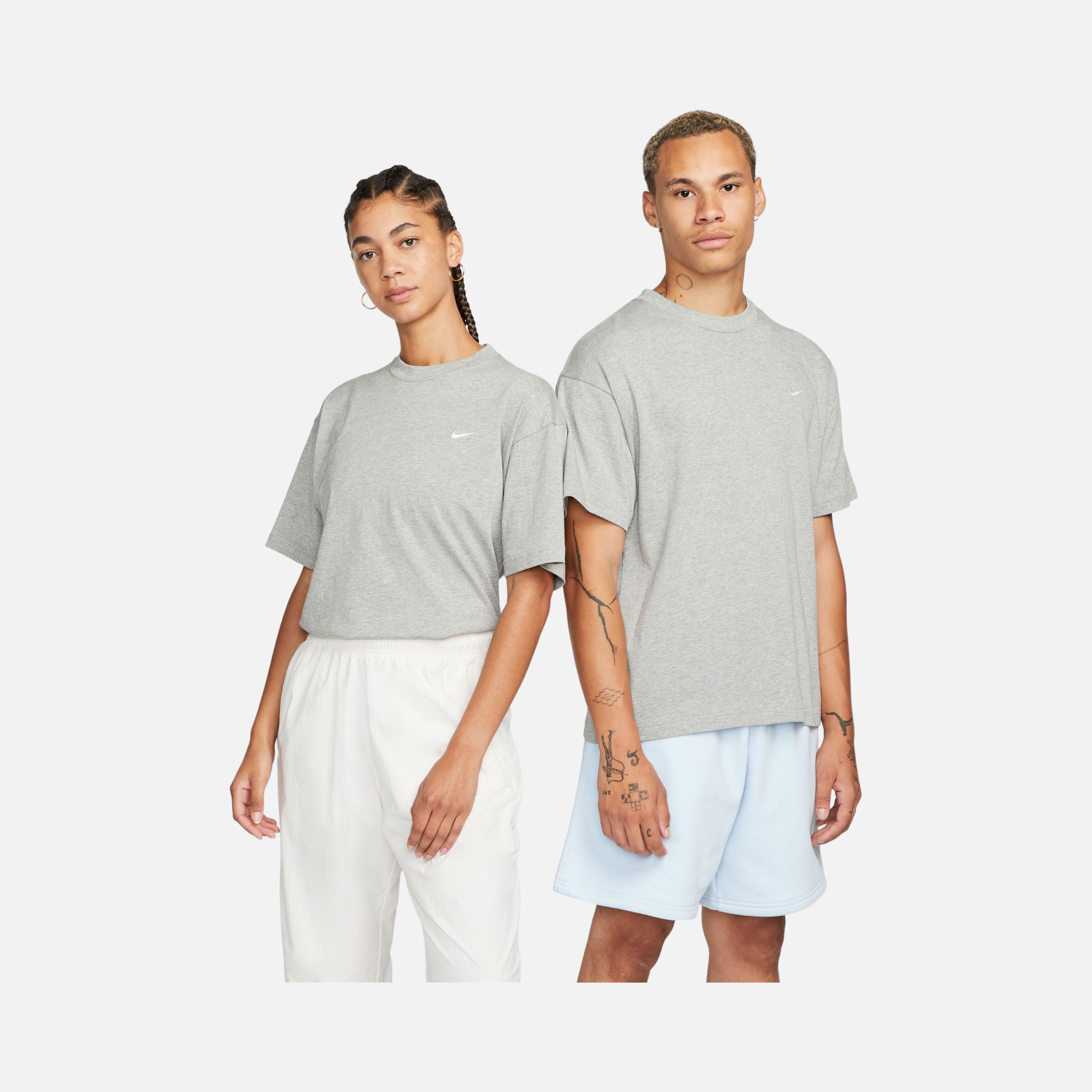 Nike Sportswear Solo Swoosh Heavyweight Knit Short-Sleeve Erkek Tişört