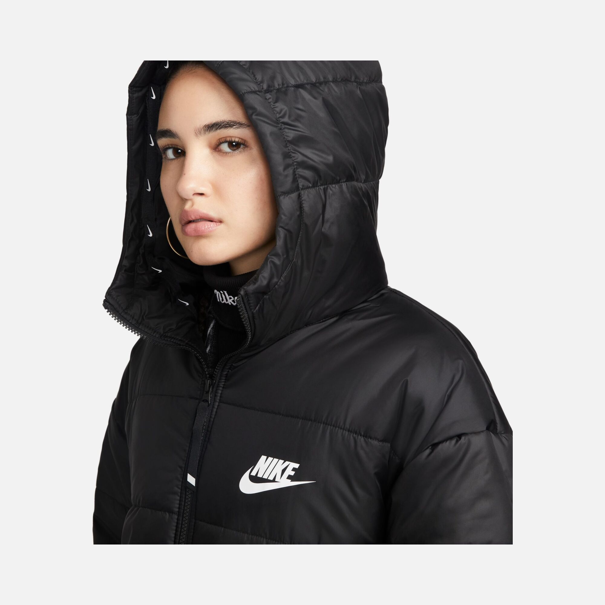 Nike Sportswear Therma-Fit Full-Zip Hoodie Kadın Parka