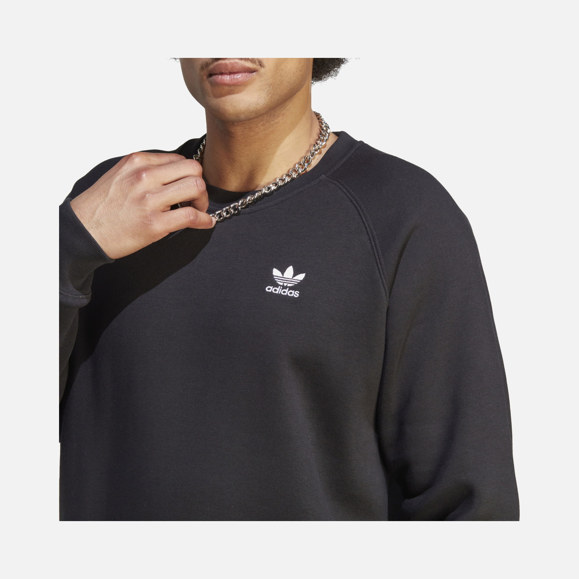 adidas Sportswear Trefoil Essentials Long-Sleeve Erkek Tişört