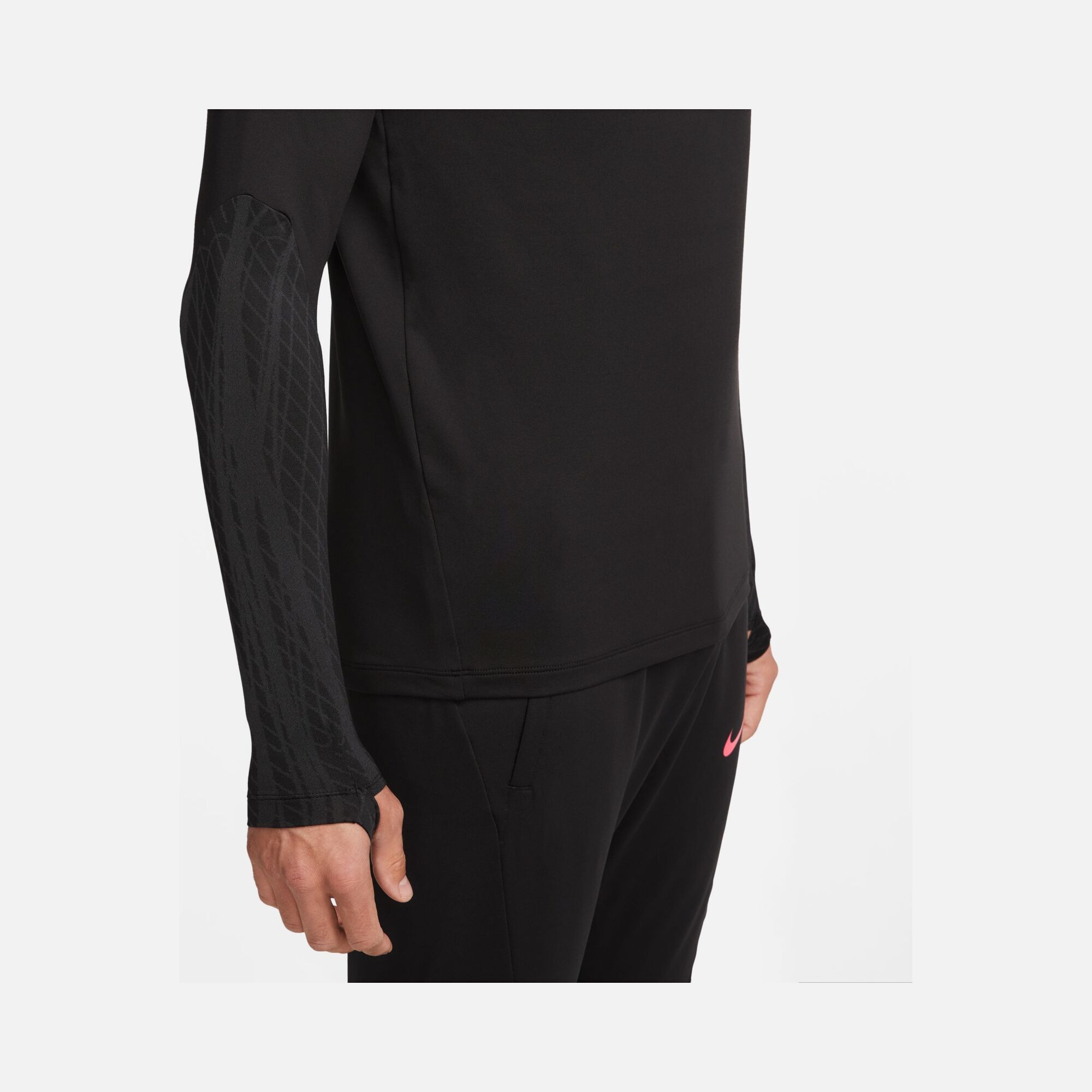 Nike Dri-Fit Strike Football Drill Top Half-Zip Long-Sleeve Erkek Tişört