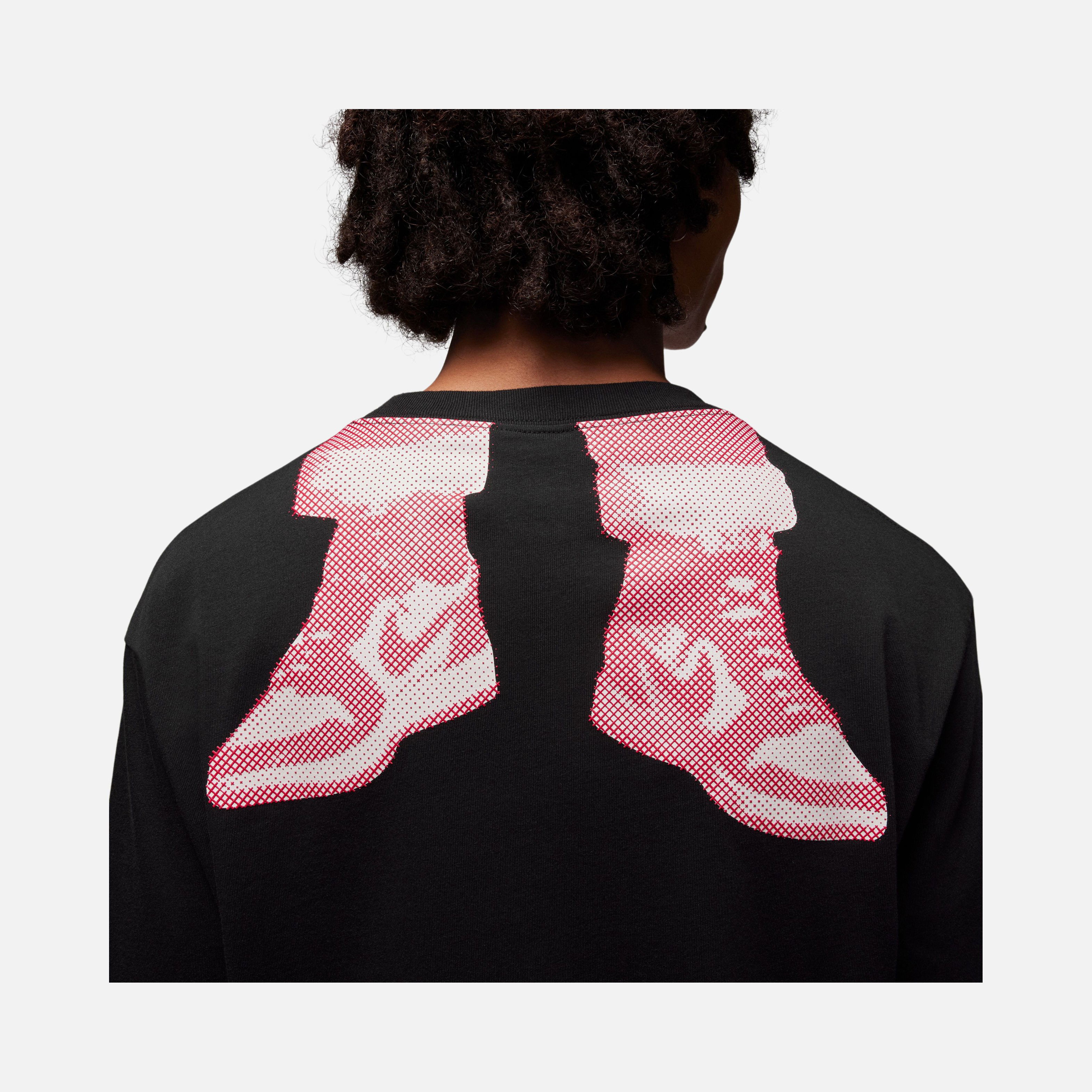 Nike Jordan Flight Fleece Essentials Graphic Short-Sleeve Erkek Tişört