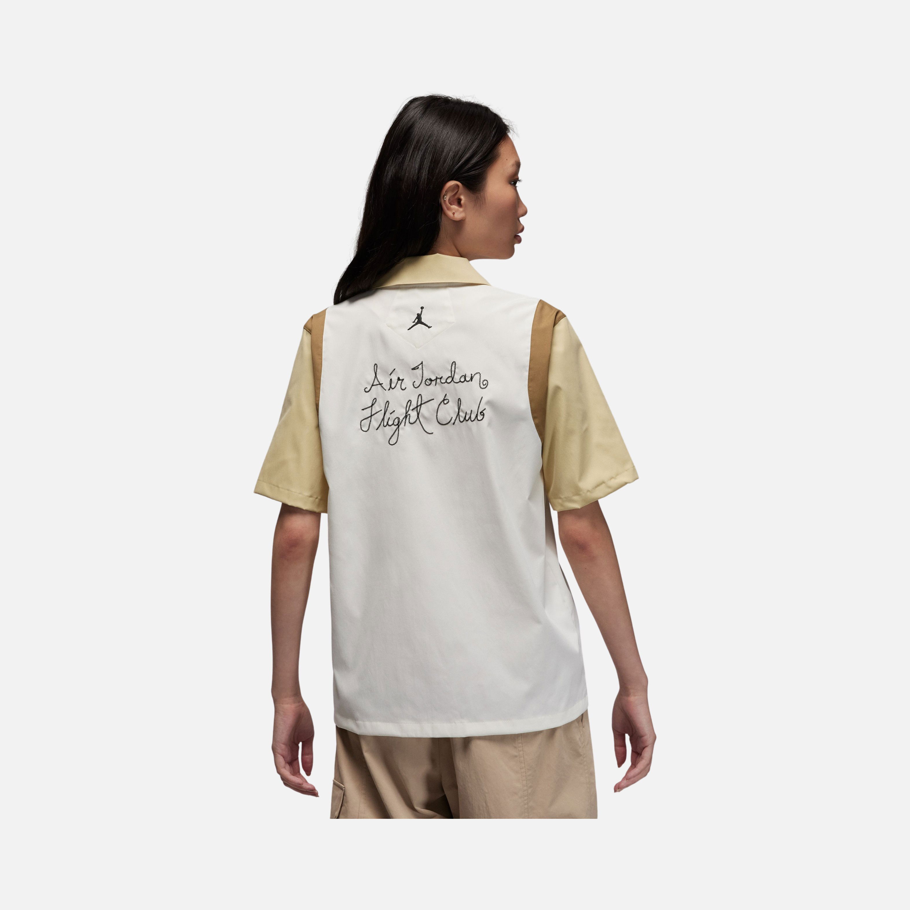 Nike Jordan Full Button-Down Short-Sleeve Kadın Gömlek