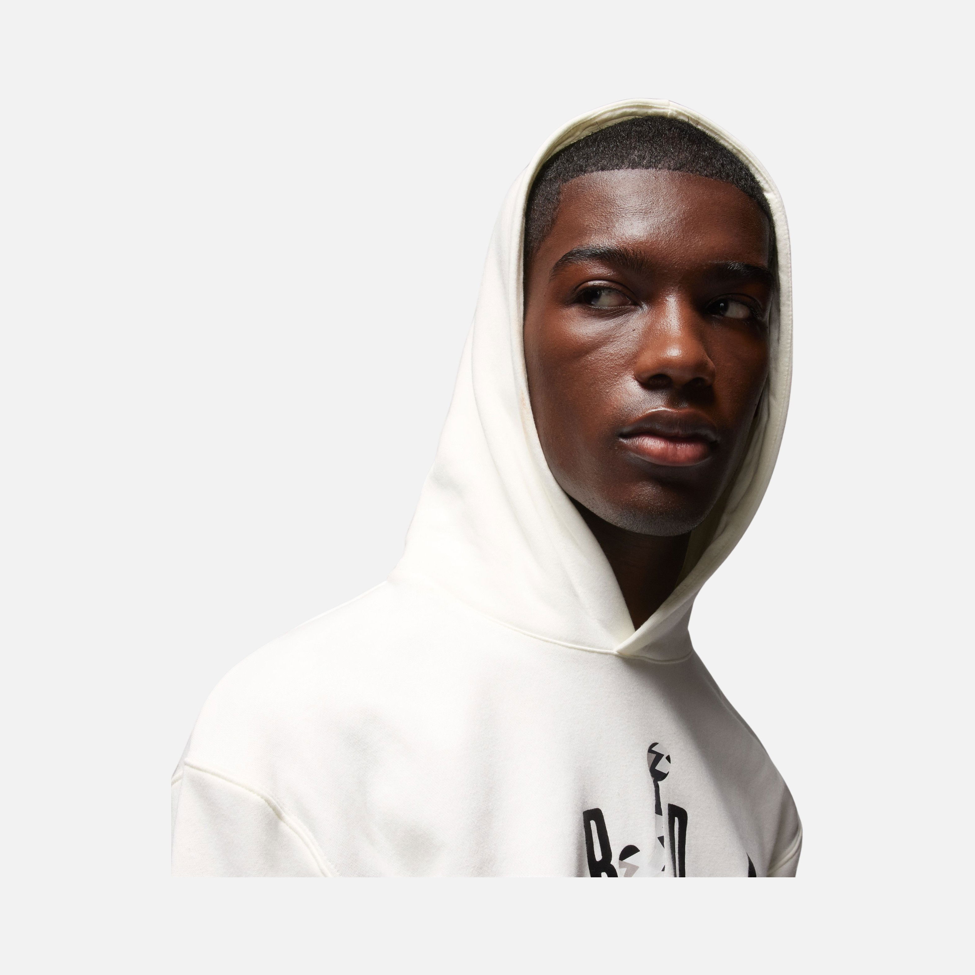 Nike Jordan Flight MVP Fleece Pullover Hoodie Erkek Sweatshirt