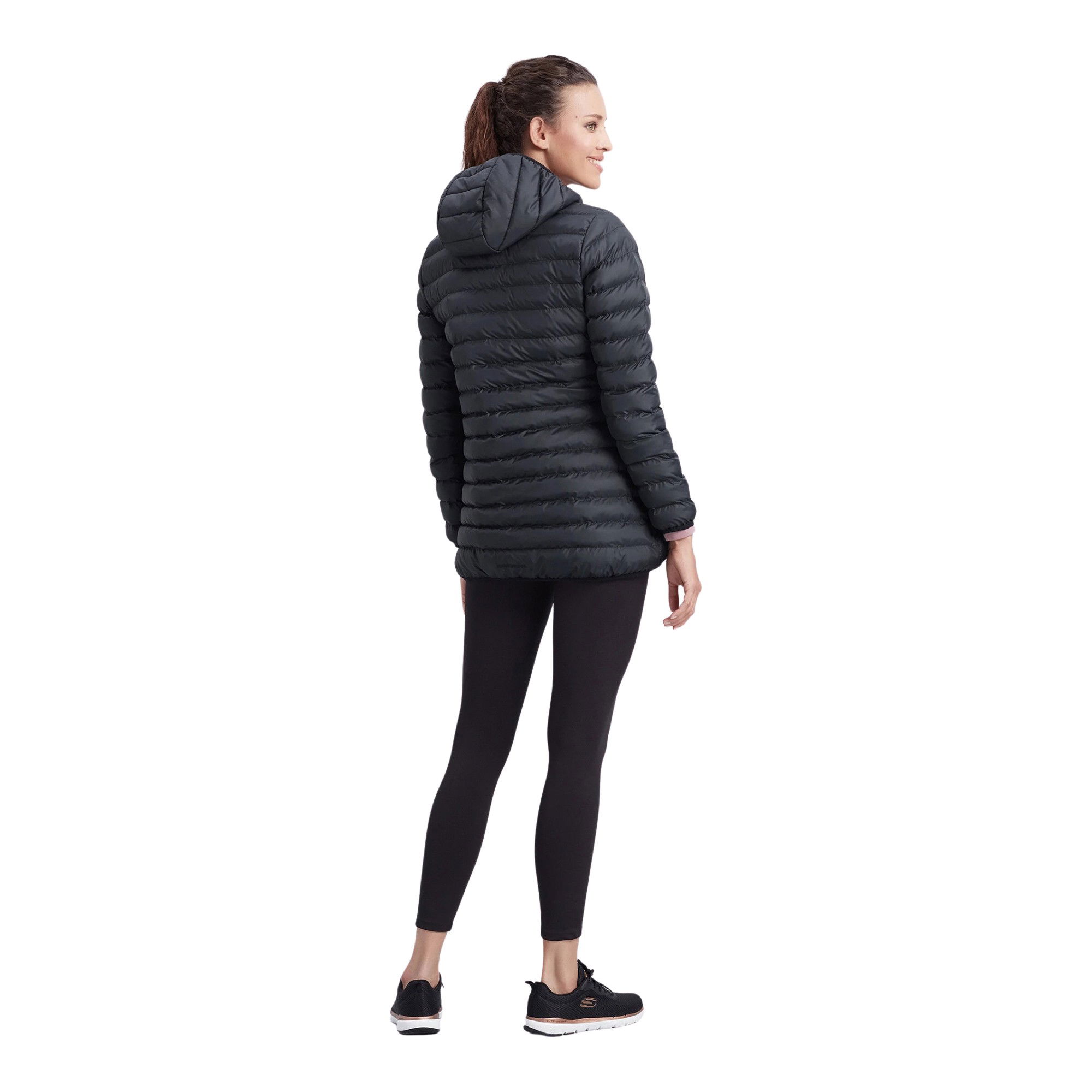 Skechers Essential Midi Lenght Full-Zip Hoodie Kadın Ceket