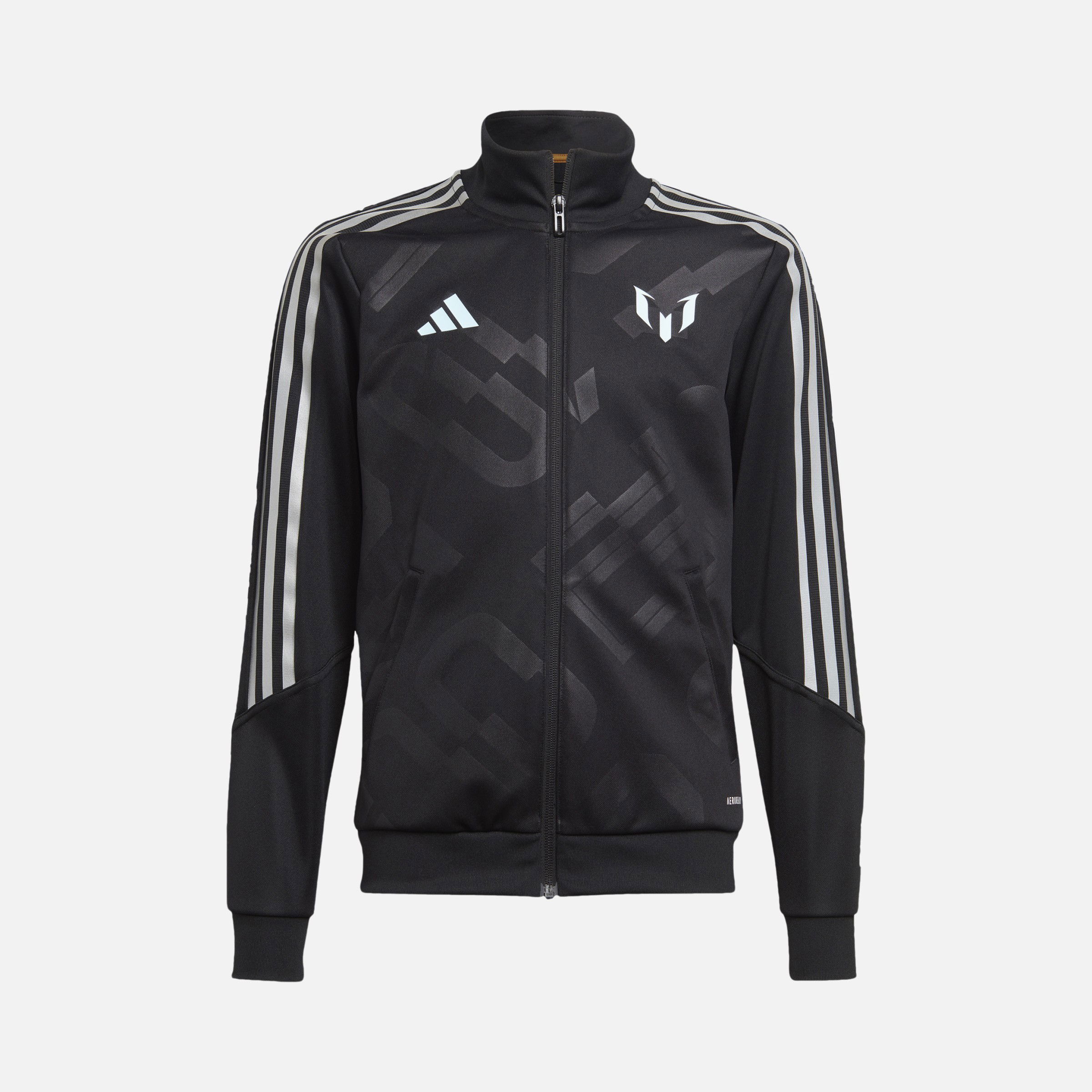 adidas Messi 3-Stripes Full-Zip Hoodie Çocuk Ceket