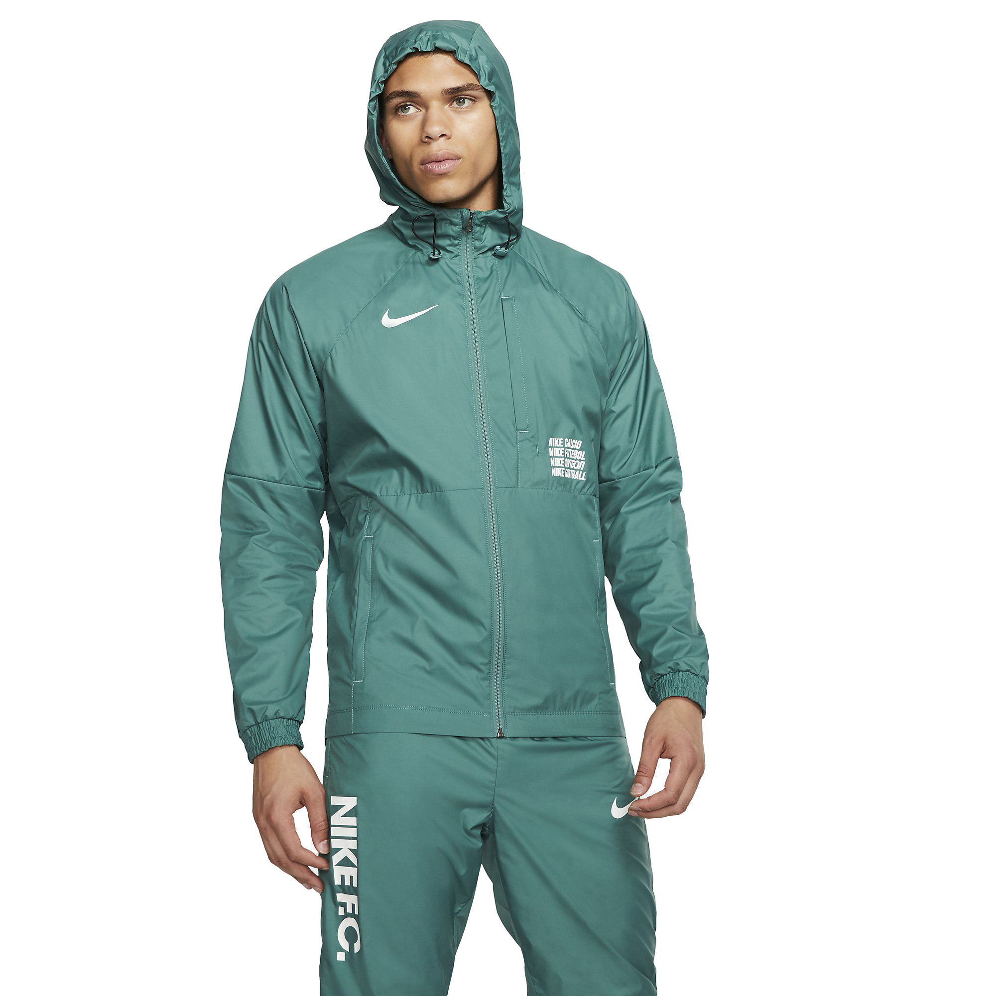 Nike F.C. Barcelona Full Zip Hoodie Erkek Ceket